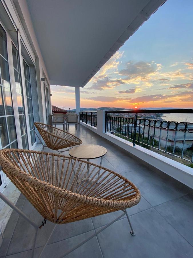 Villa Eleni Greece - Wonderful Sea View Studios Nea Roda Exterior photo